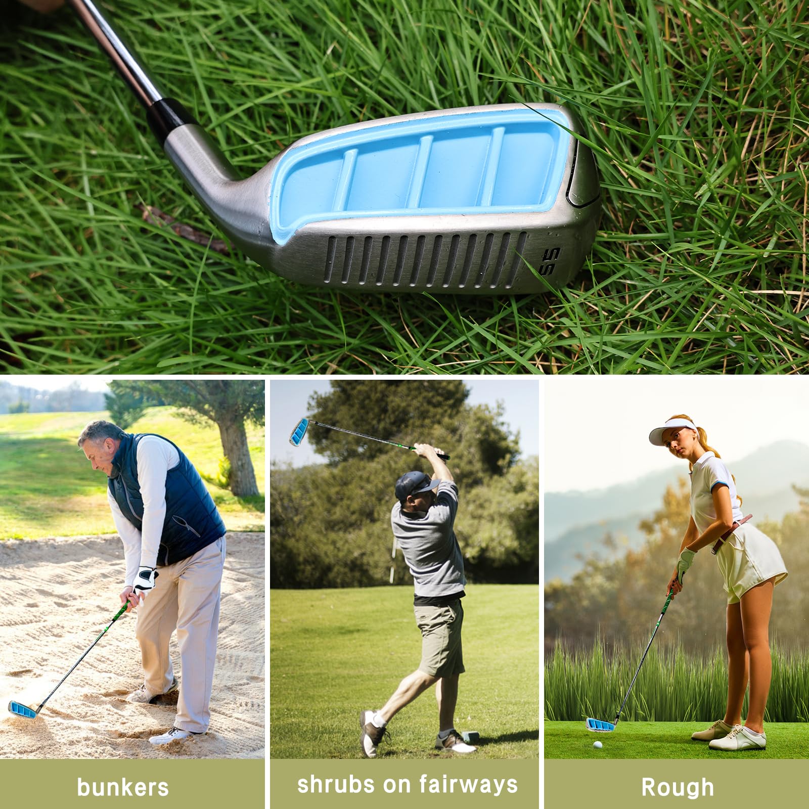 Golf Chipper Wedge Club para juego corto