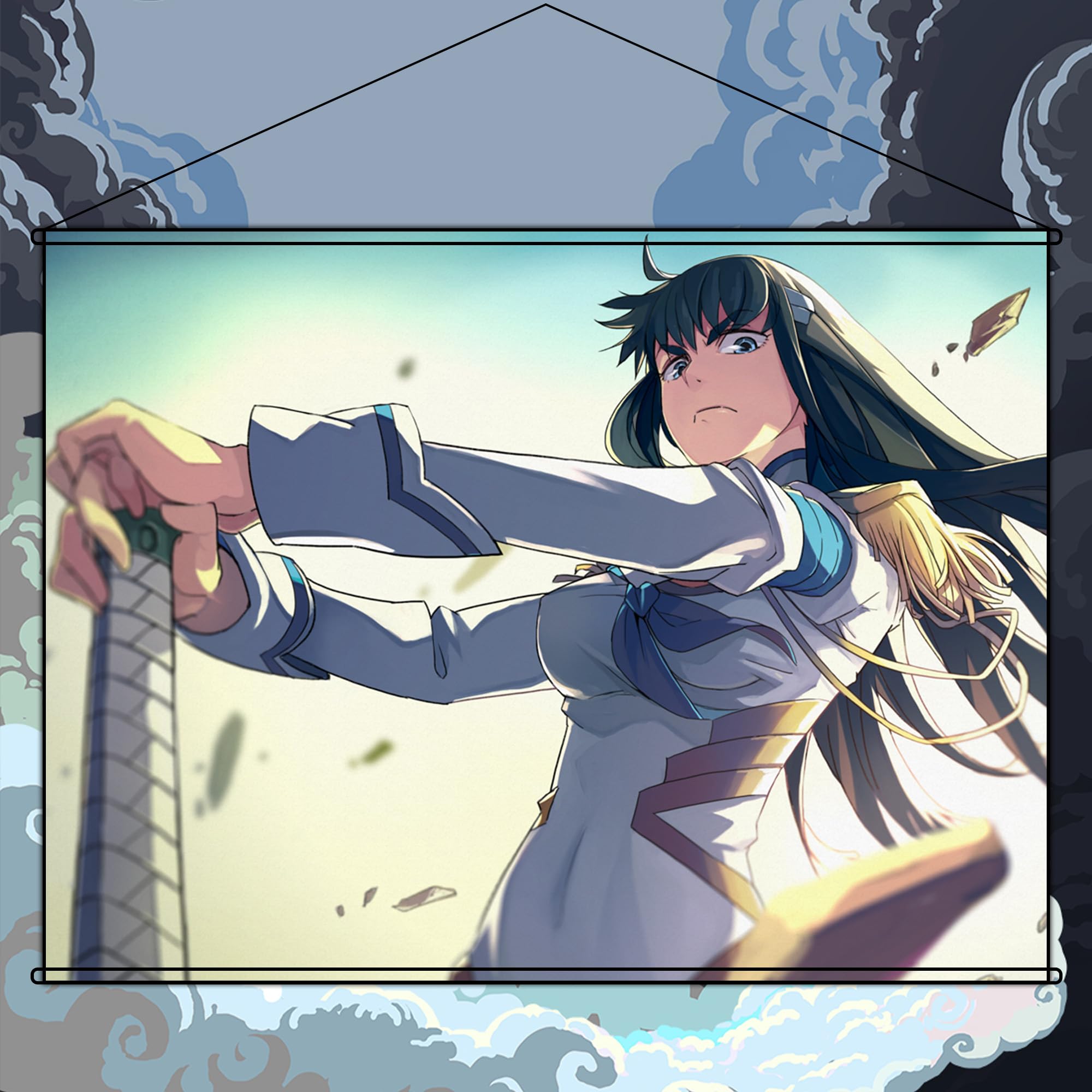 Amazon.co.jp: Starless タペストリー キルラキル Kill la Kill 鬼龍院