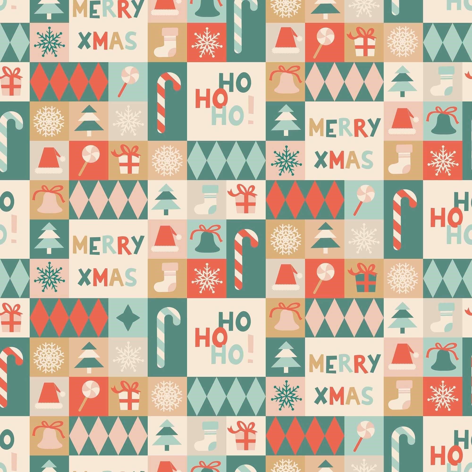 MANTEL RESINADO ANTIMANCHAS MODELO MERRY CHRISTMAS 74