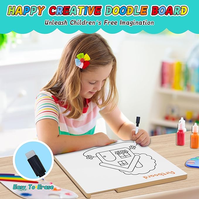 Laberinto Magnético Tablero Doble Cara Montessori Juego Educ miniatura 8