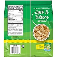 Vista 3 de Kellogg's Club Cracker Crisps, galletas horneadas, aperitivos de fiesta, rancho (6 bolsas)