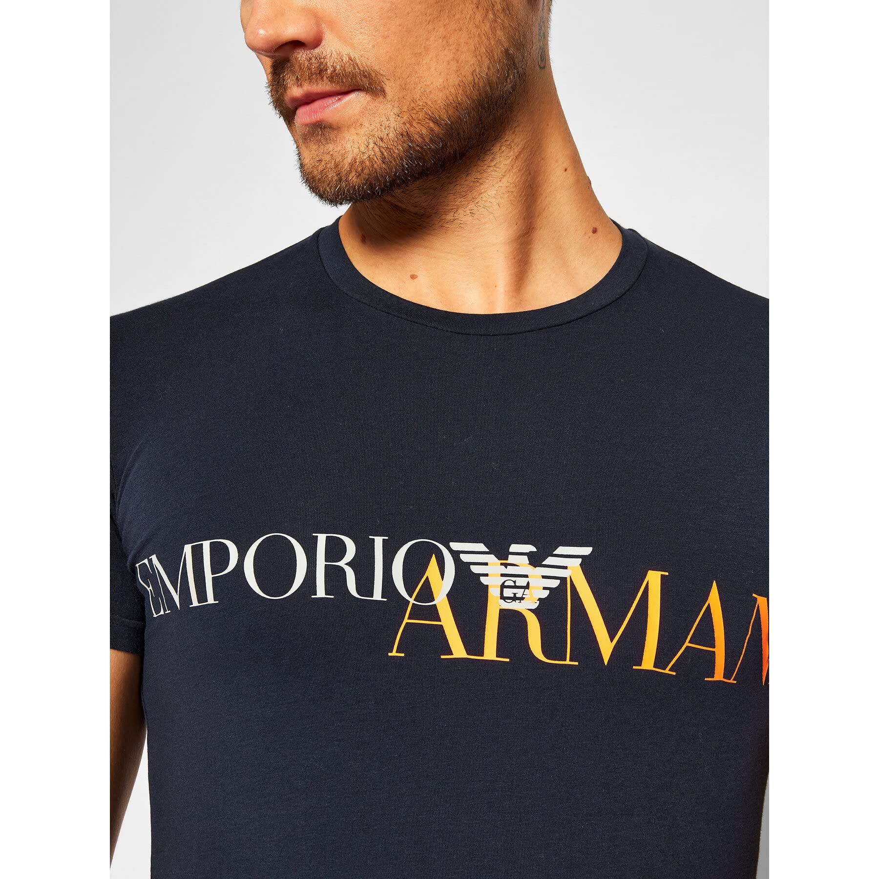 Emporio Armani Uomo T-shirt Iconic Logoband Maglietta