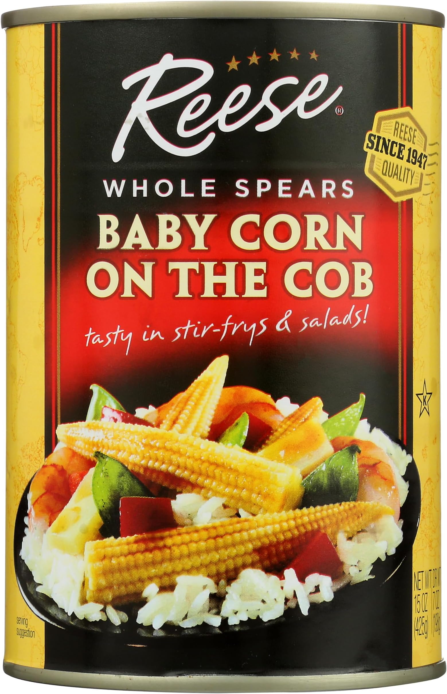 Baby Corn/Tin - 15 Ounces