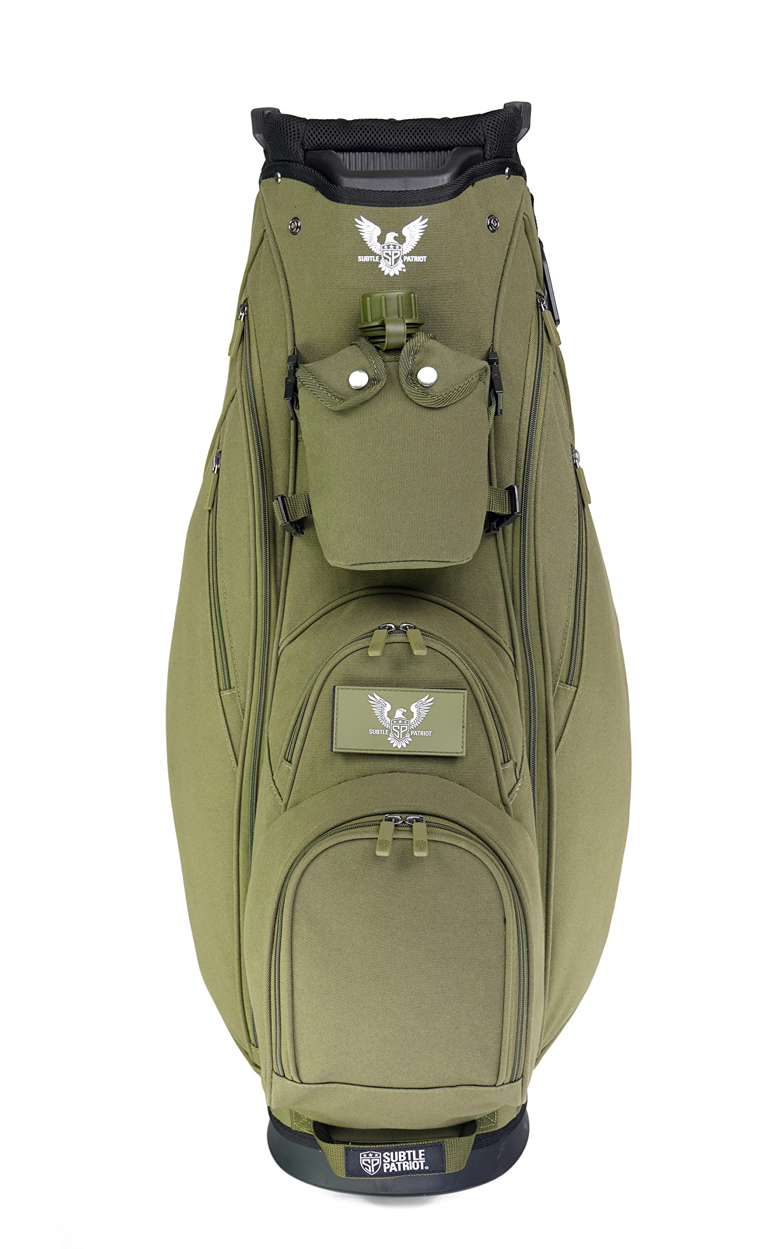 Subtle PatriotGolf Cart Bag – Ultralight and Organized Golf Bag / Designed for Cart Riding / Hold 15 Clubs / Pocketing Varies