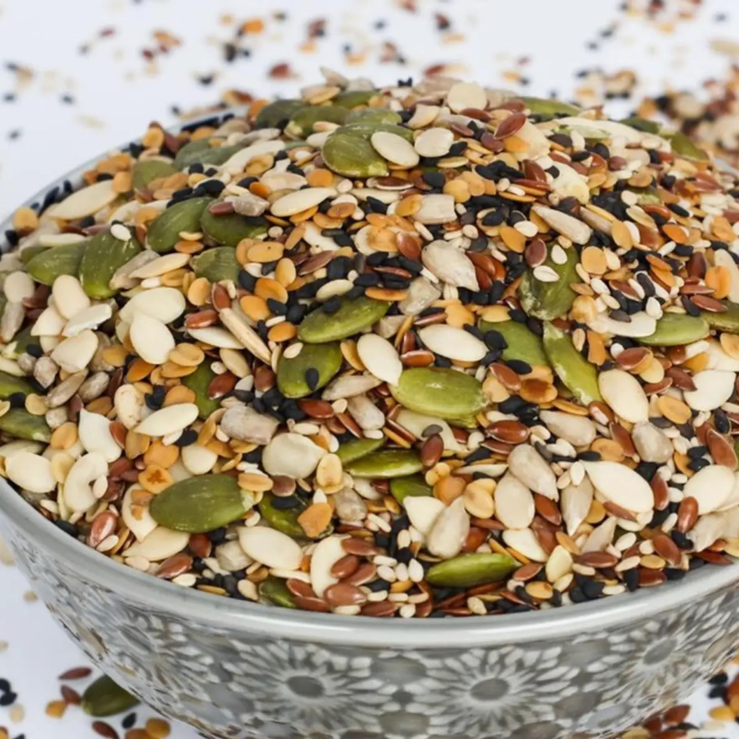 Bongiovanni Bontà Naturali MixSeeds Mezcla de 7 Semillas Oleaginosas, 500 g