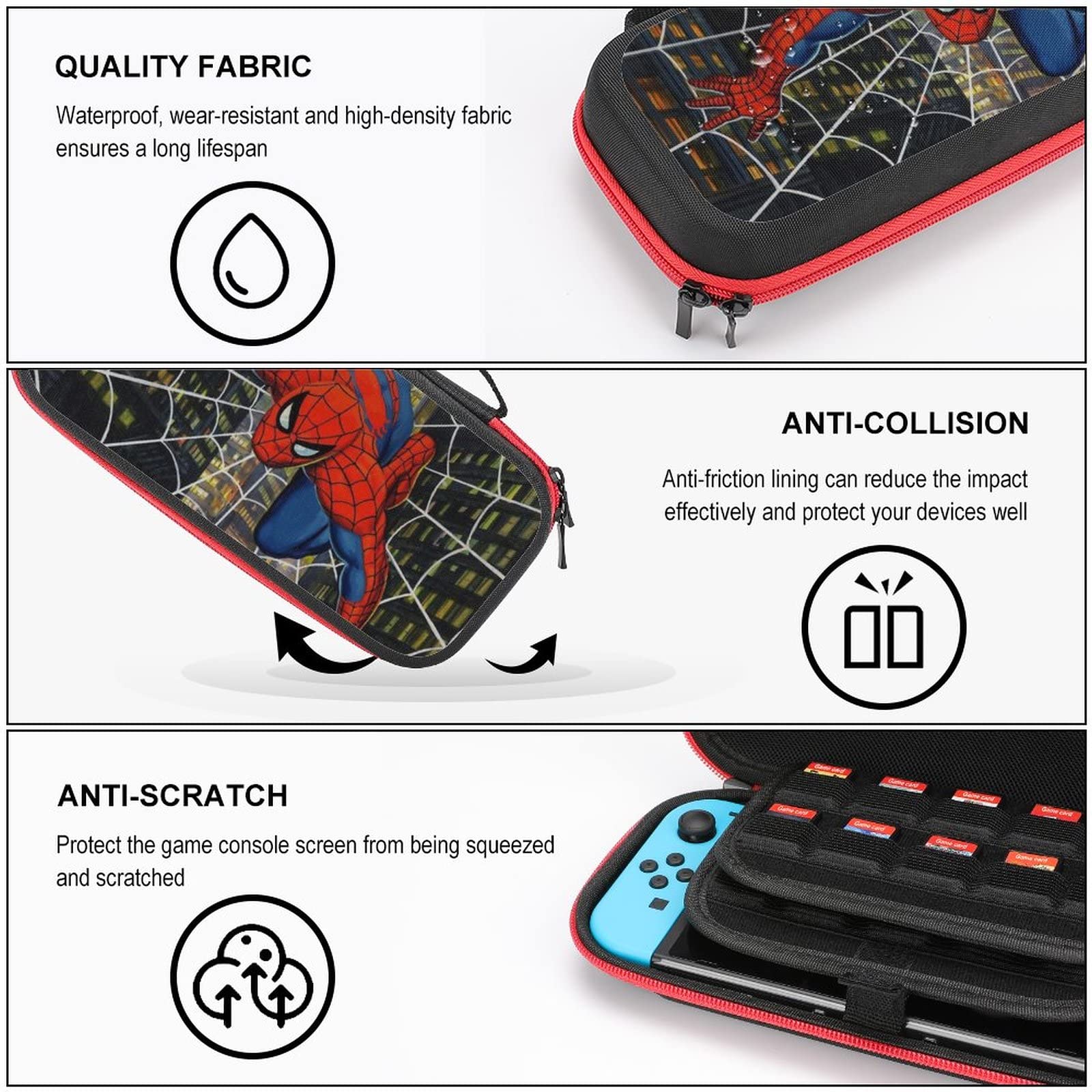 Amazon.co.jp: スパイダーマン switchケース スイッチケース