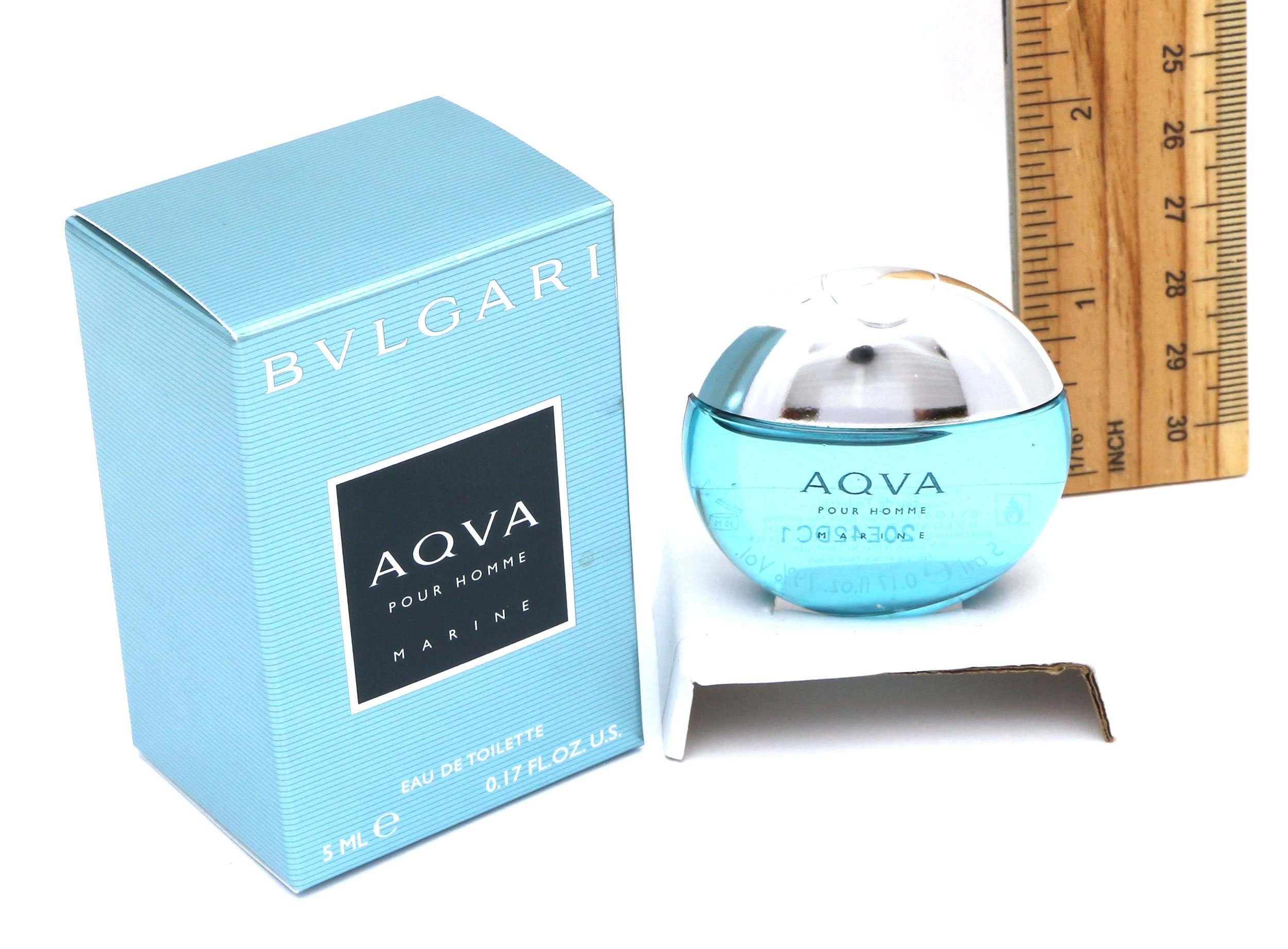 Amazon.co.jp: ブルガリ BVLGARI アクア プールオム マリン 5ml EDT