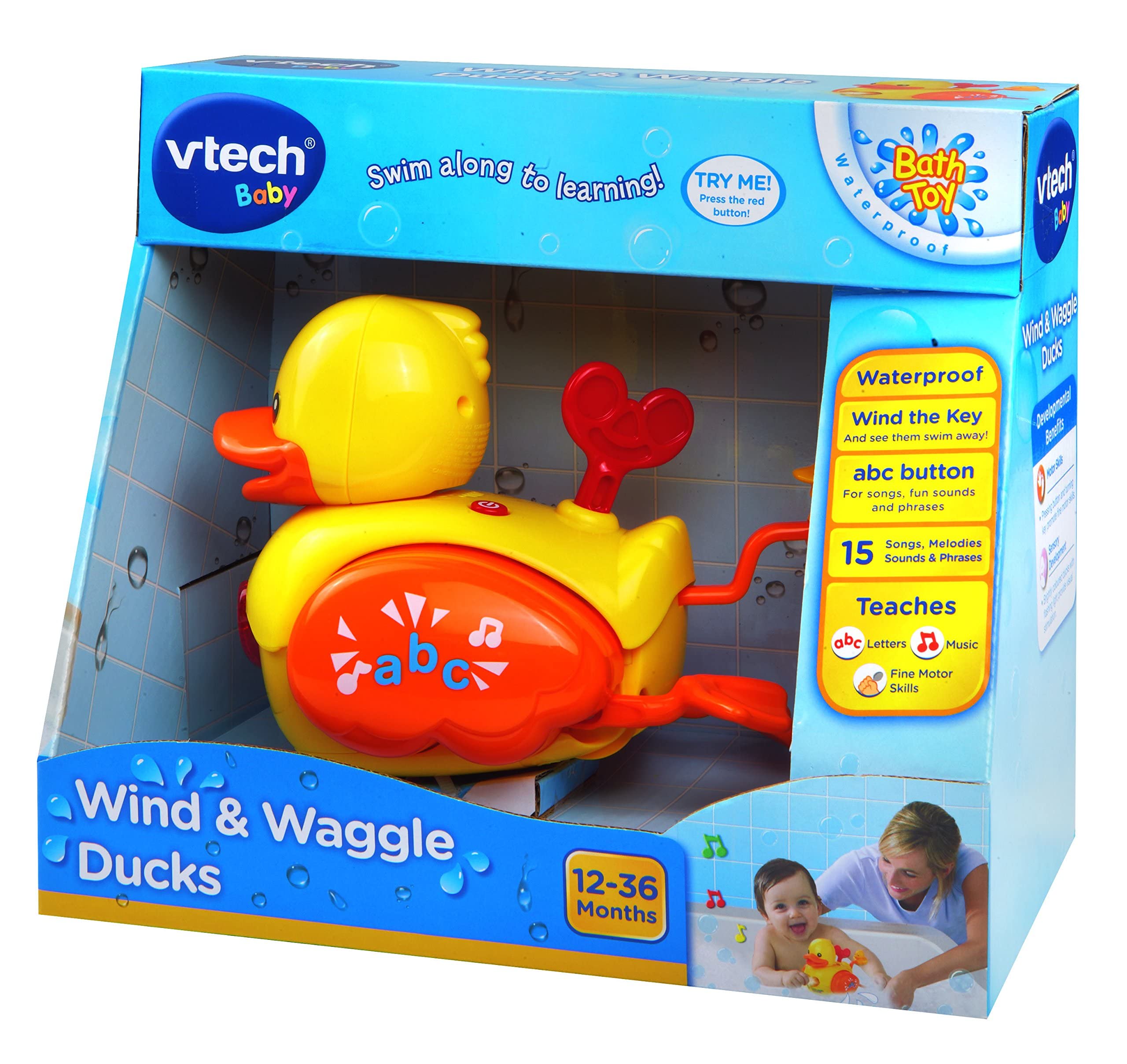 VTech - Peluca de viento y pato para bebé