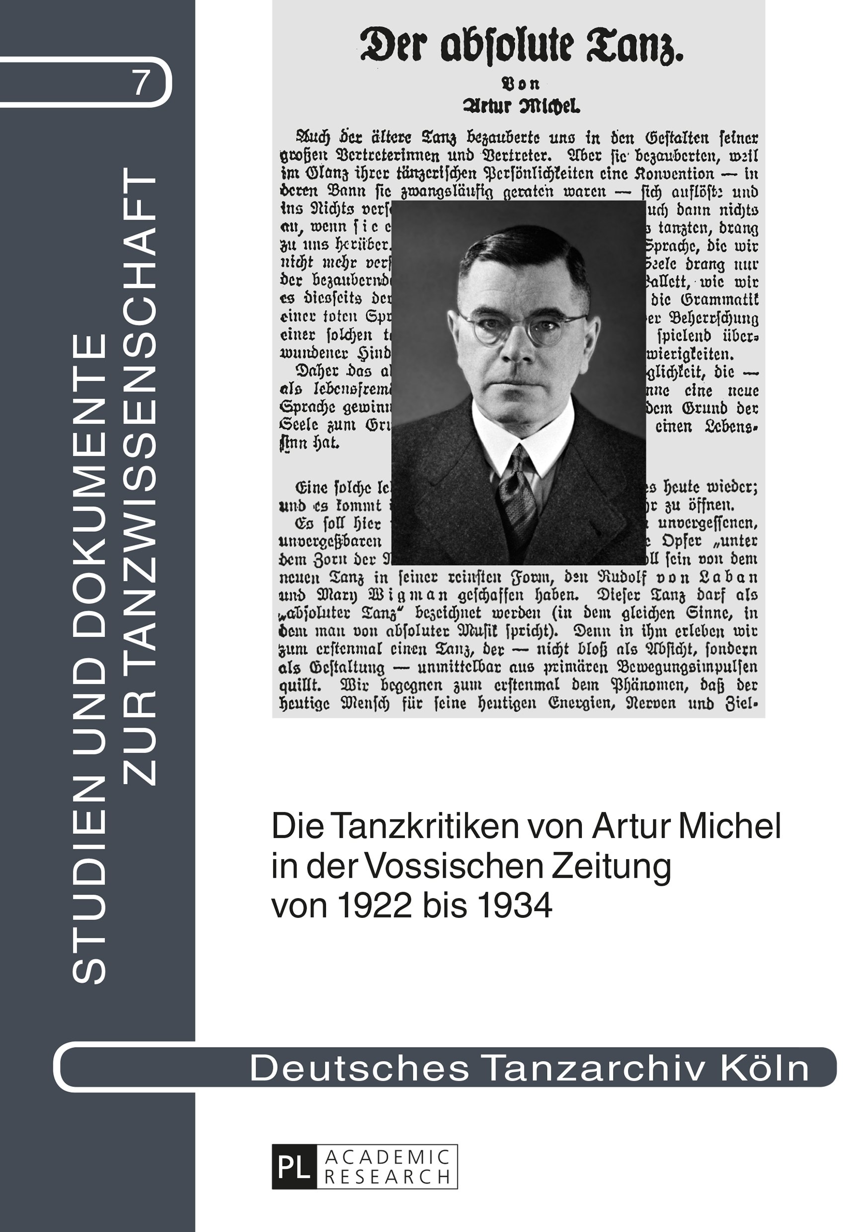 Artur Michel Tanzkritiken recueil académique premium Vossische Zeitung