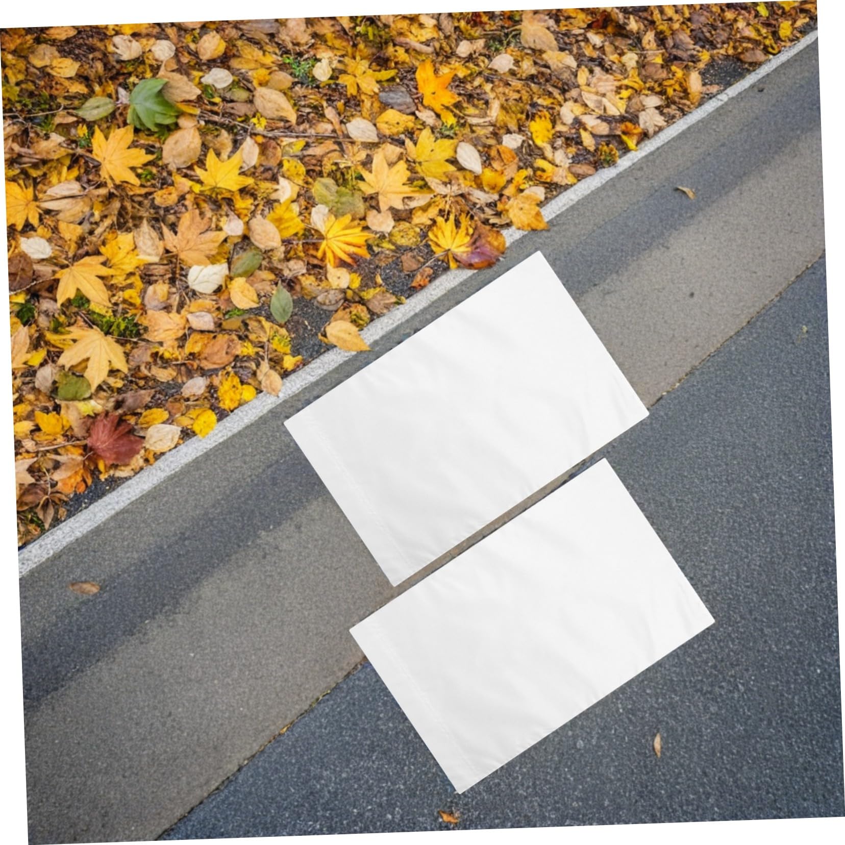 SUPVOX 8 Stück Teiliges Weiße Sublimations-gartenflaggen Einseitig Polyester Wetterfest Verstärkt DIY Blanko Banner für Außenrasen Individuelle Gartendekoration