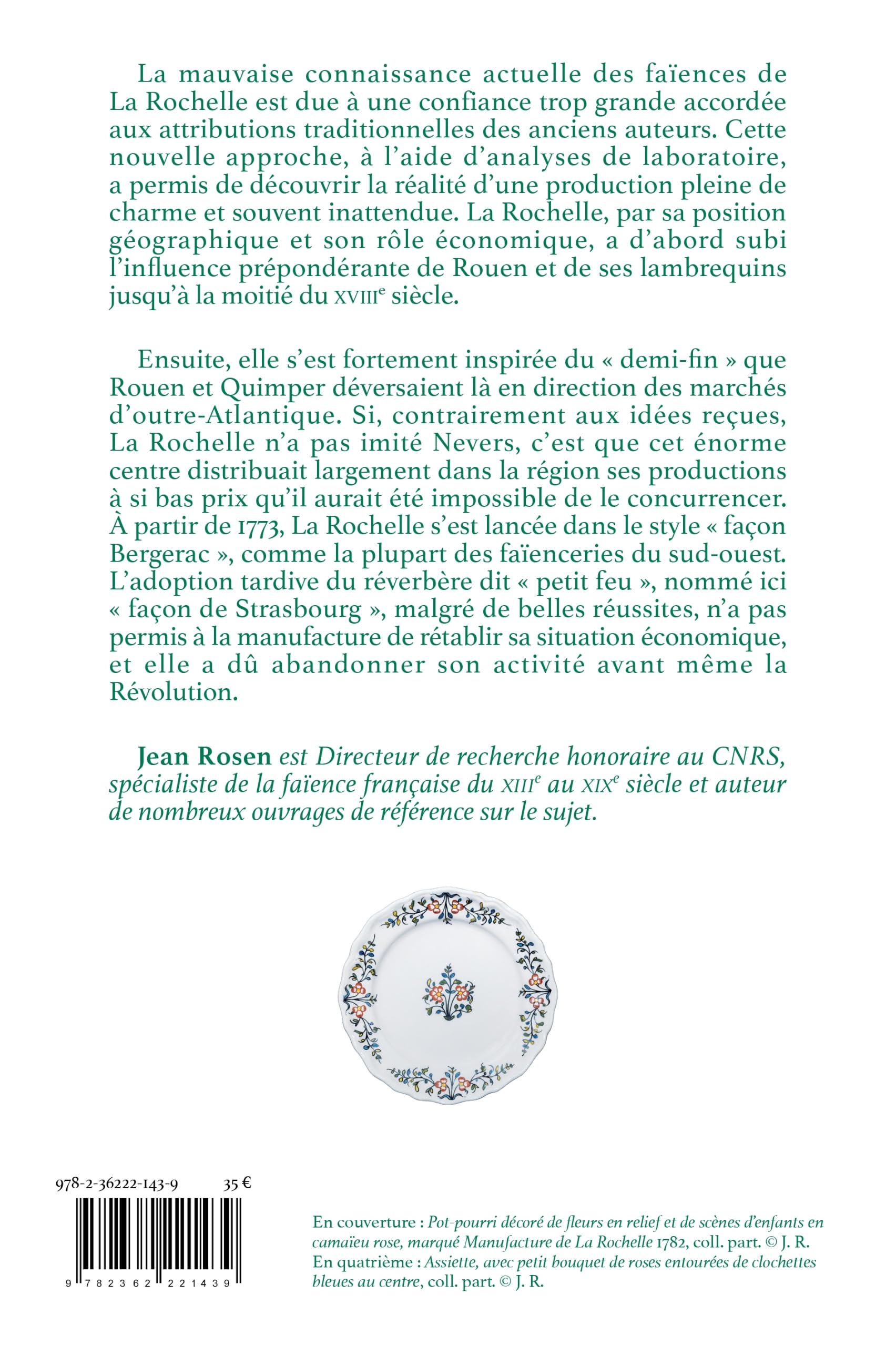 LES FAÏENCES DE LA ROCHELLE : UN NOUVEAU REGARD