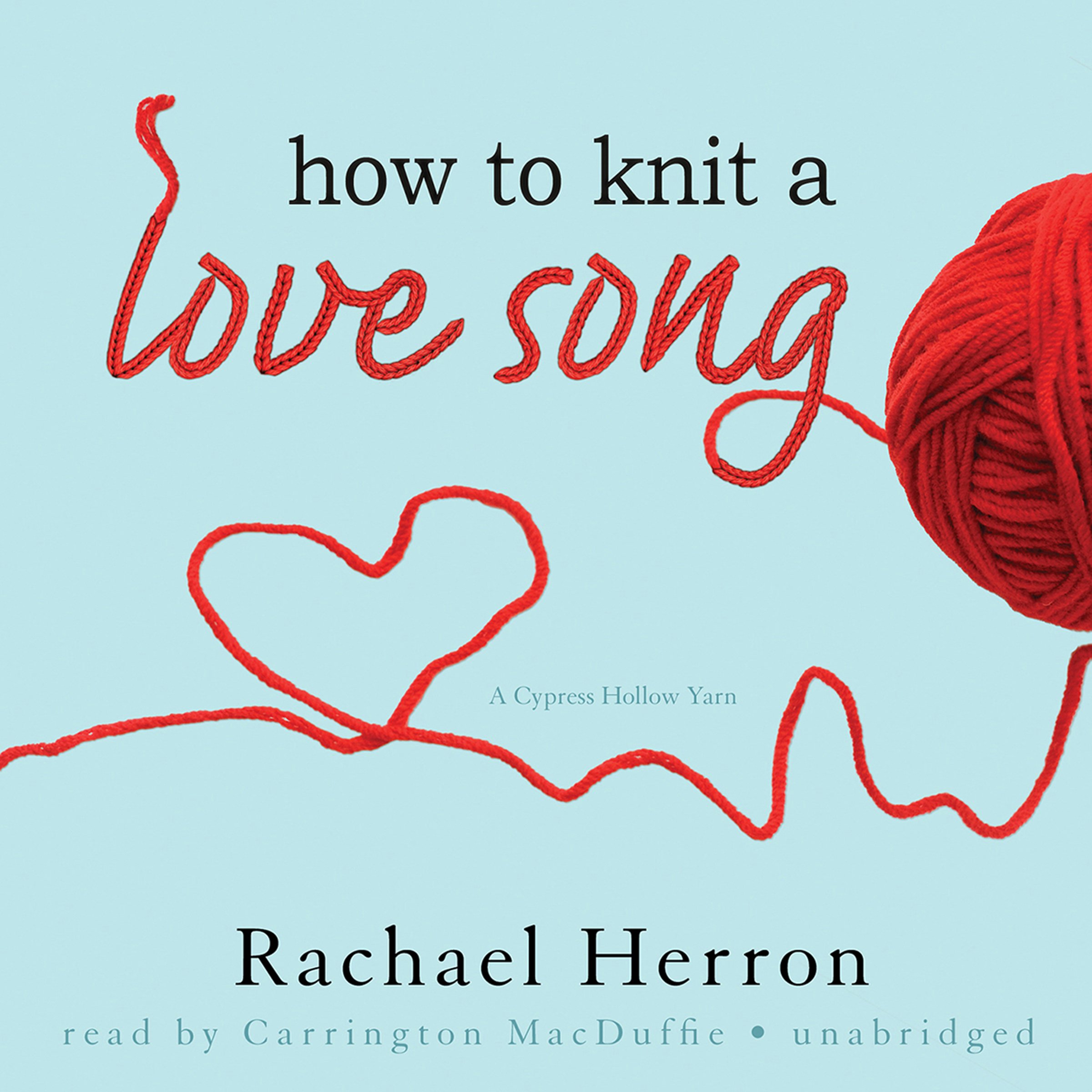 Cover art for How to Knit a Love Song