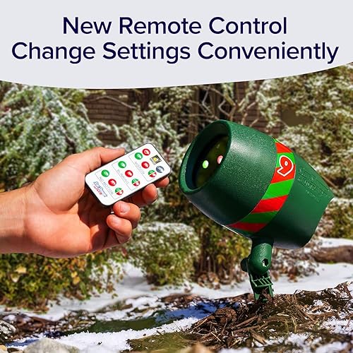 Miniatura 2 de Star Shower Ultra 9 Outdoor Laser Light Show with Remote, AS SEEN ON TV, New 9 Unique Patterns, Showers Home w/Thousands of Lights, 3 Color