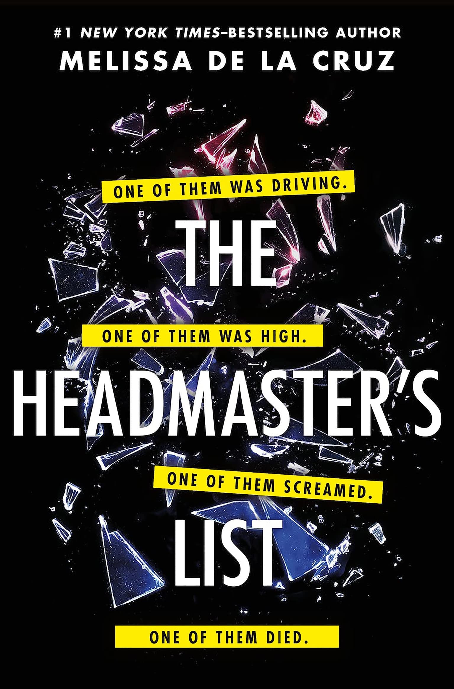 The Headmasters List by Melissa de la Cruz PAPERBACK 9781035013180
