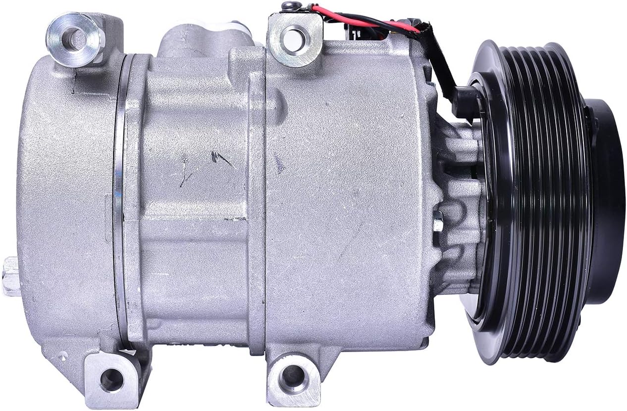 Mando New 10A1073 AC Compressor with Clutch Original Equipment (Pre-filled Oil)