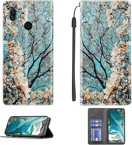 Case for Kalley Black c pro Case Compatible with Kalley Black c pro Phone Case Cover PU Leather Kickstand Magnetic Wallet Case CPT56