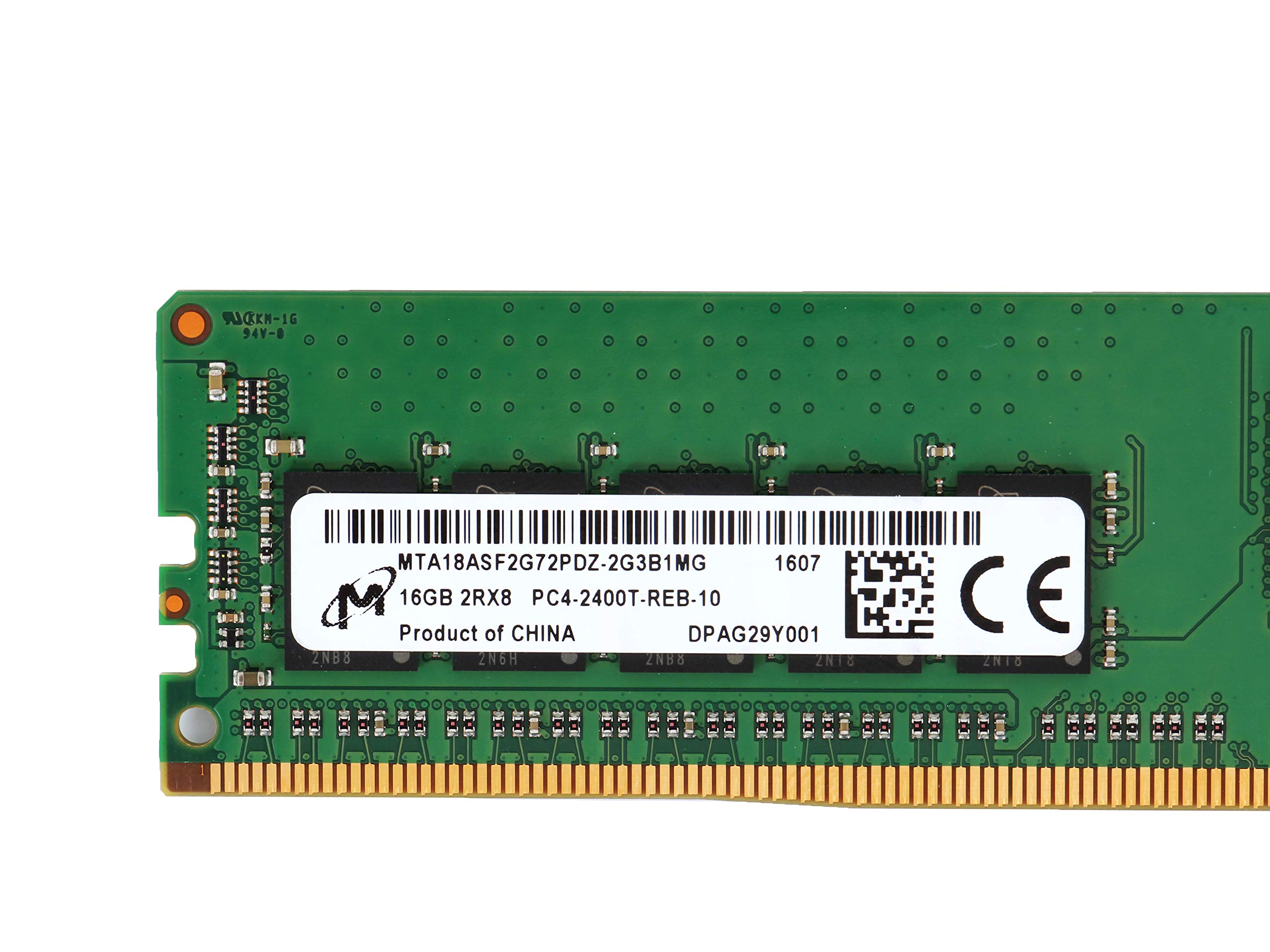 Amazon | MICRON 16GB PC4-2400T-R Registered ECC 2RX8 メモリー