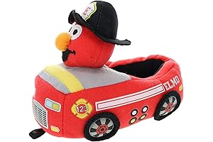 Cute and Comfy Elmo and Cookie Monster Sock Top Slippers for Toddlers