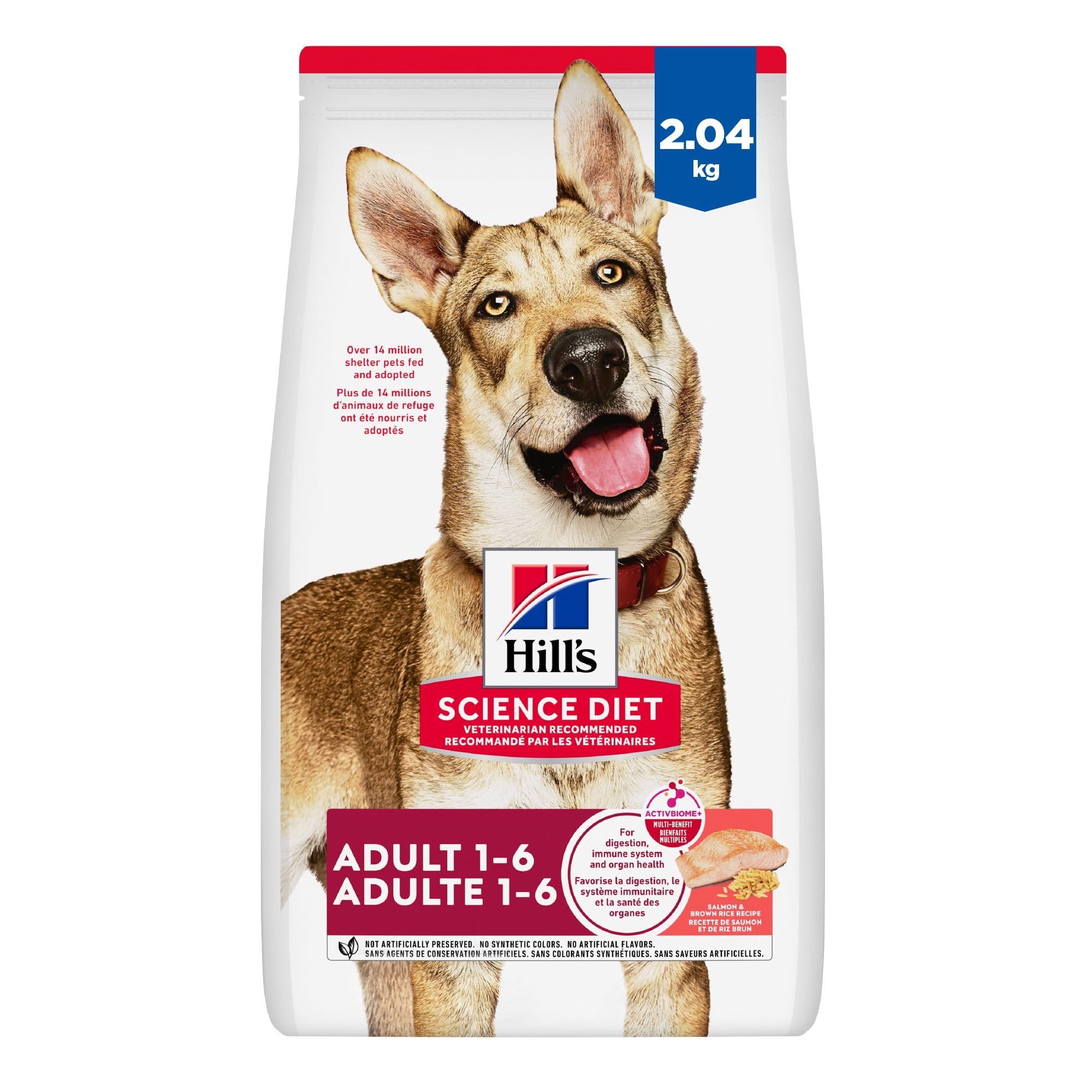 Hill's Science Diet Adult Salmon & Brown Rice Recipe Dog Food 2.04 kg Bag