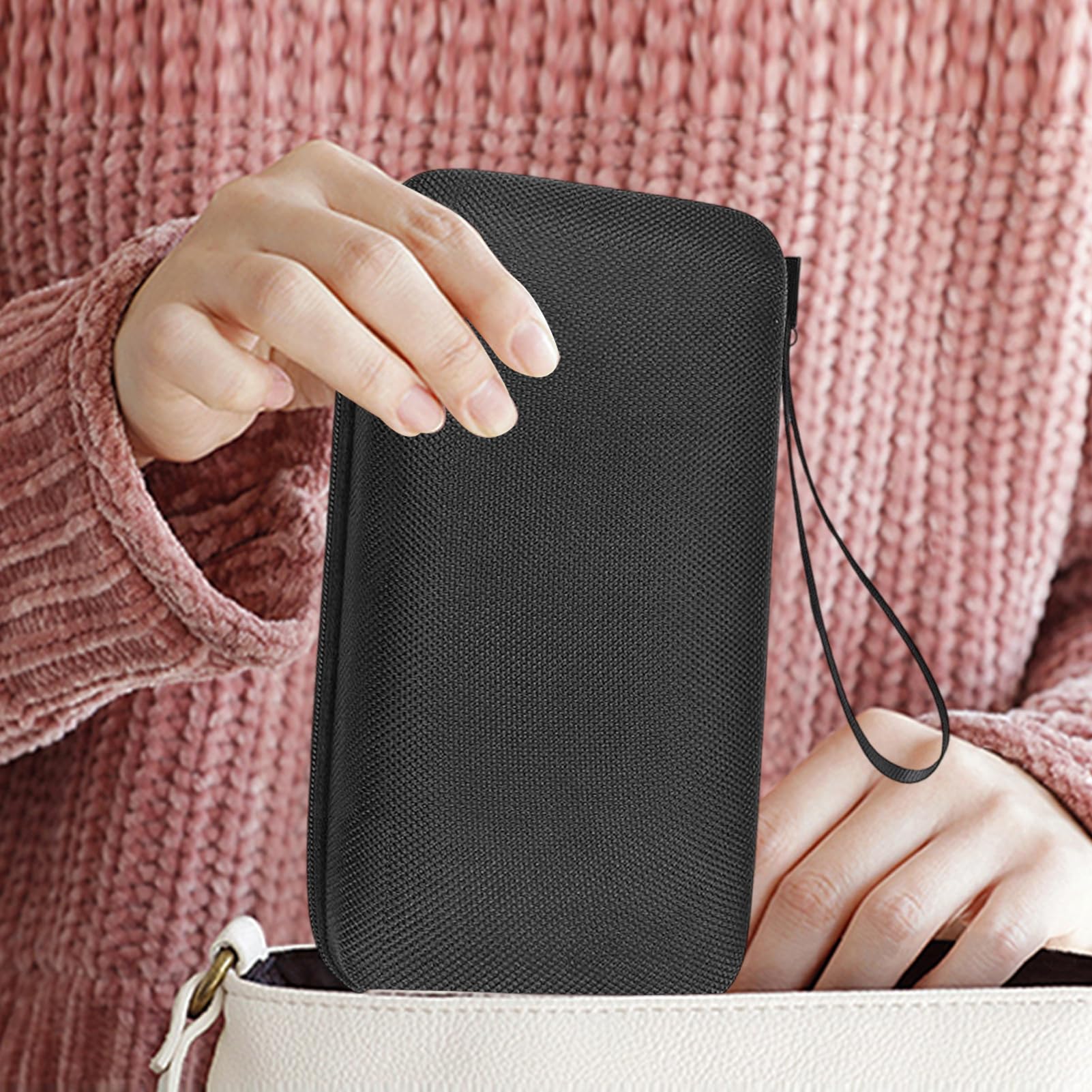 Astuccio Per Clipper | Borsa Accessori Da Barba,Scatola Portatile per Tosatrice da Salone, Bagno, Casa, Viaggio e Campeggio