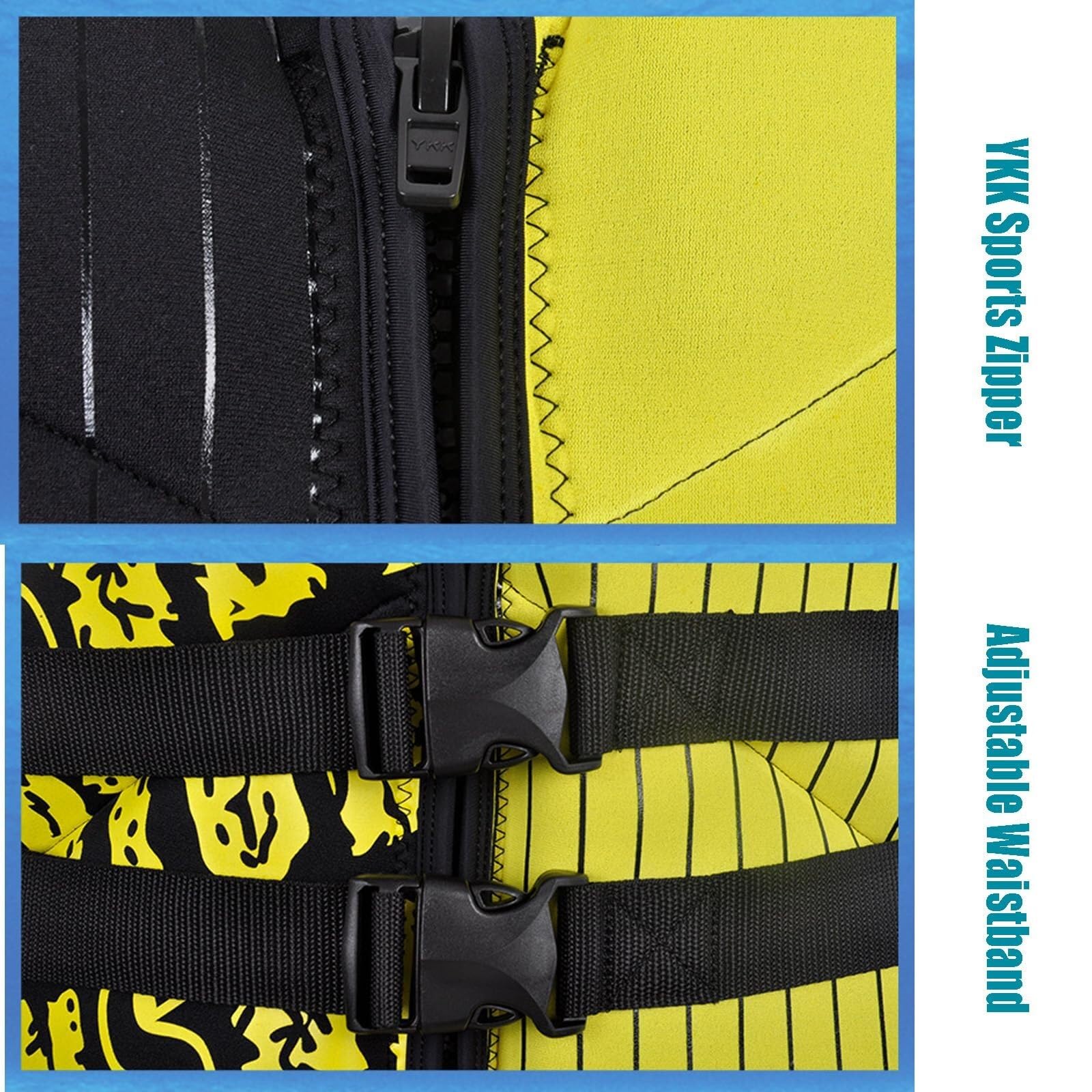 Swim Vest Professional Adjustable Safety Strap Water Sports Swim Vest Anti-Collision for Kayaking Swimming Surfing Boating Fishing Canoeing Rafting Outdoor Safety Gear Buoyancy