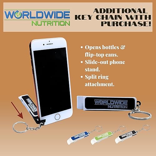 Miniatura 9 de Worldwide Nutrition Bundle Kirkland Vitamina C con Rose HIPS y complejo de bioflavonoides cítricos (vitamina C 1000 mg)  500 tabletas de suplemento