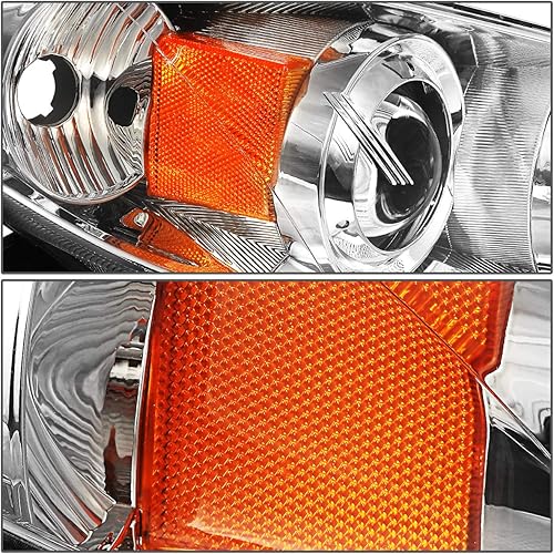 Miniatura 8 de DNA Motoring OEM-HL-0092-L reemplazo de la faro del proyector del lado del conductor del estilo de fábrica cromado para 04-09 Mazda 3 Sedan