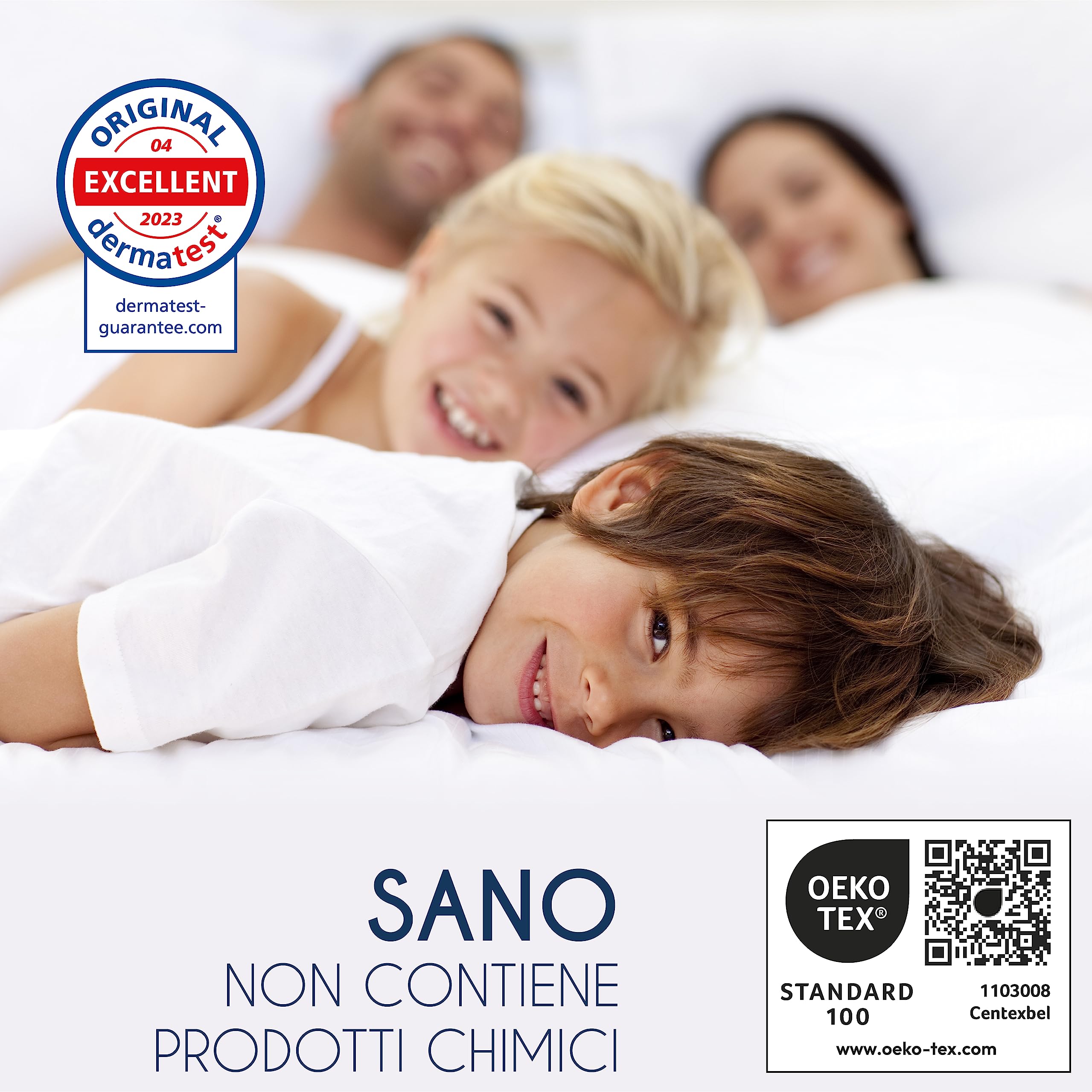 Dreamzie Coprimaterasso Lettino 70x140 cm Confezione 2 Pezzi OEKO TEX 4 Angoli Elastici
