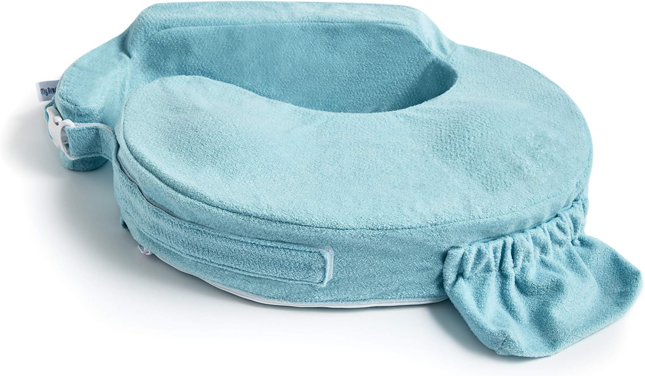 My Brest Friend Deluxe Nursing Pillow Slipcover - Pillow not Included, Aqua