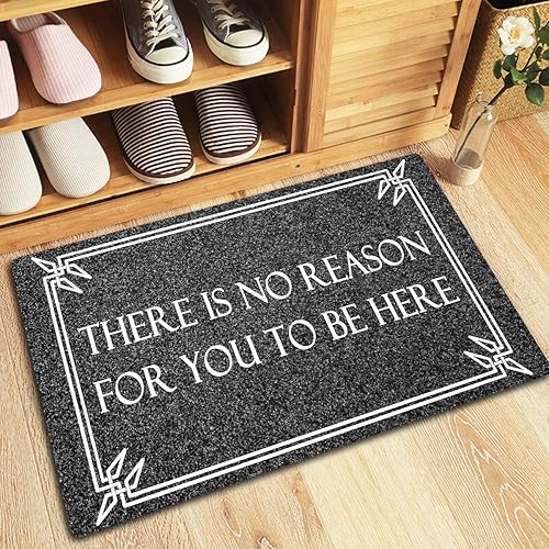 Miniatura 4 de Divertidas alfombrillas de bienvenida para interiores, alfombras de cocina personalizadas y tapetes antideslizantes novedosos (23.7 x 15.9 pulgadas)