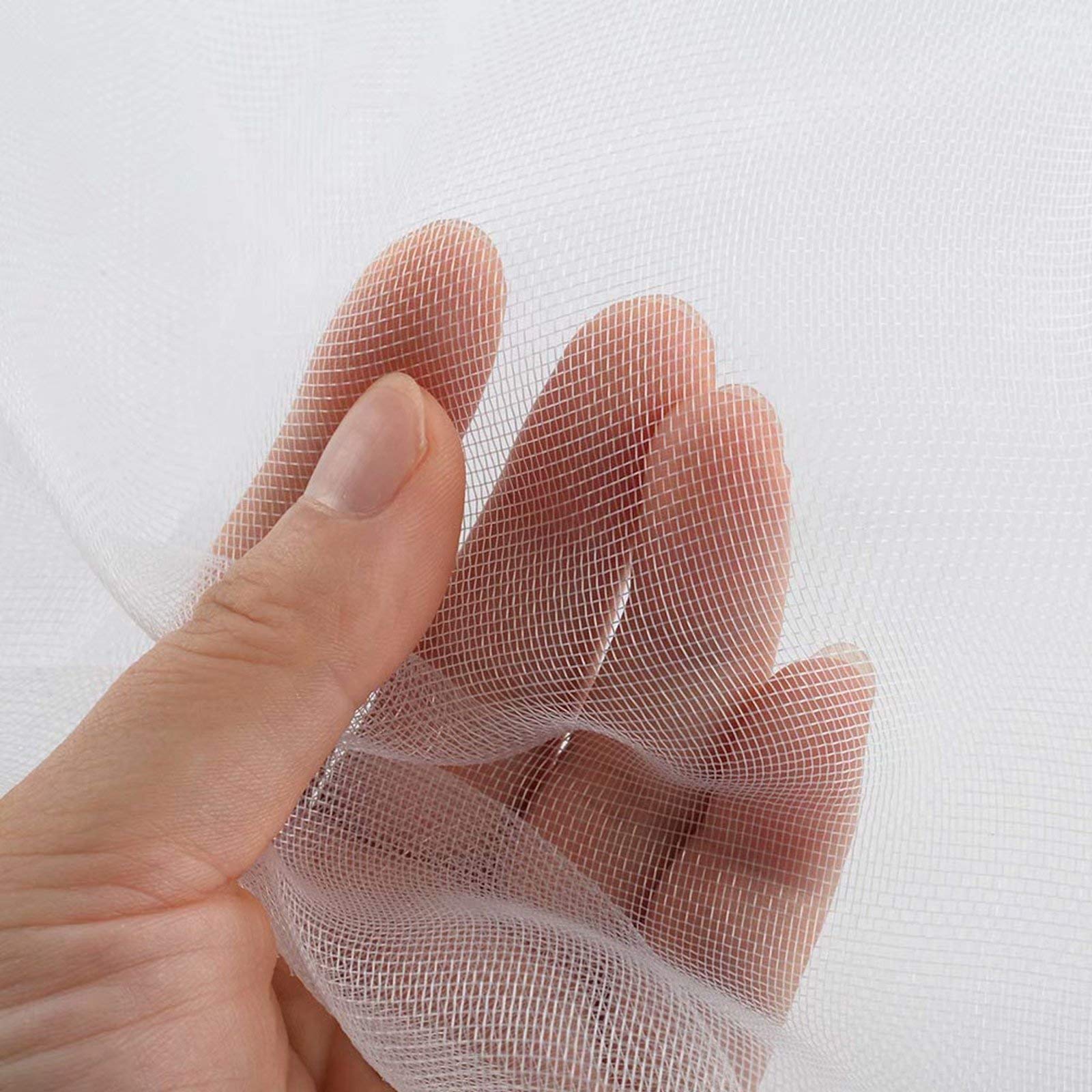 Brave Tour 10Ftx32.8Ft Insect Bird Barrier Netting Mesh-Garden Mesh Netting Insect Bug Screen Netting, Plant Cover Garden Netting Barrier Protect Vegetables Flowers Fruits from Insect Bird Eating