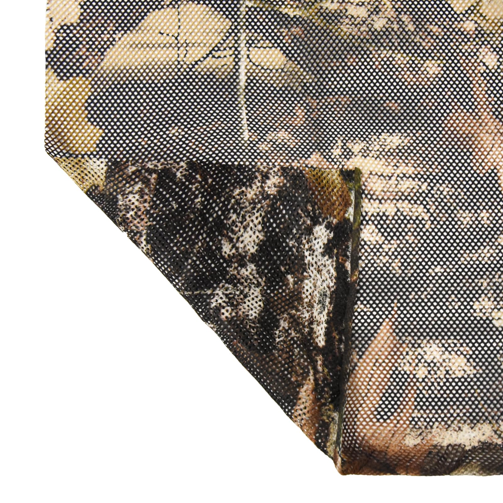 LOOGU Leichtes Stofftuch für Sichtschutz Tarnung Sonnenschutz – Tuch Tarnnetz Abdeckung Burlap für Garten Camping Jagd und vieles mehr – Verschiedene Größen und Designs (1.5m x 20m, Tree Camo)
