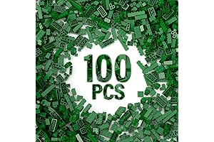 100 Pcs Green Bricks Legos