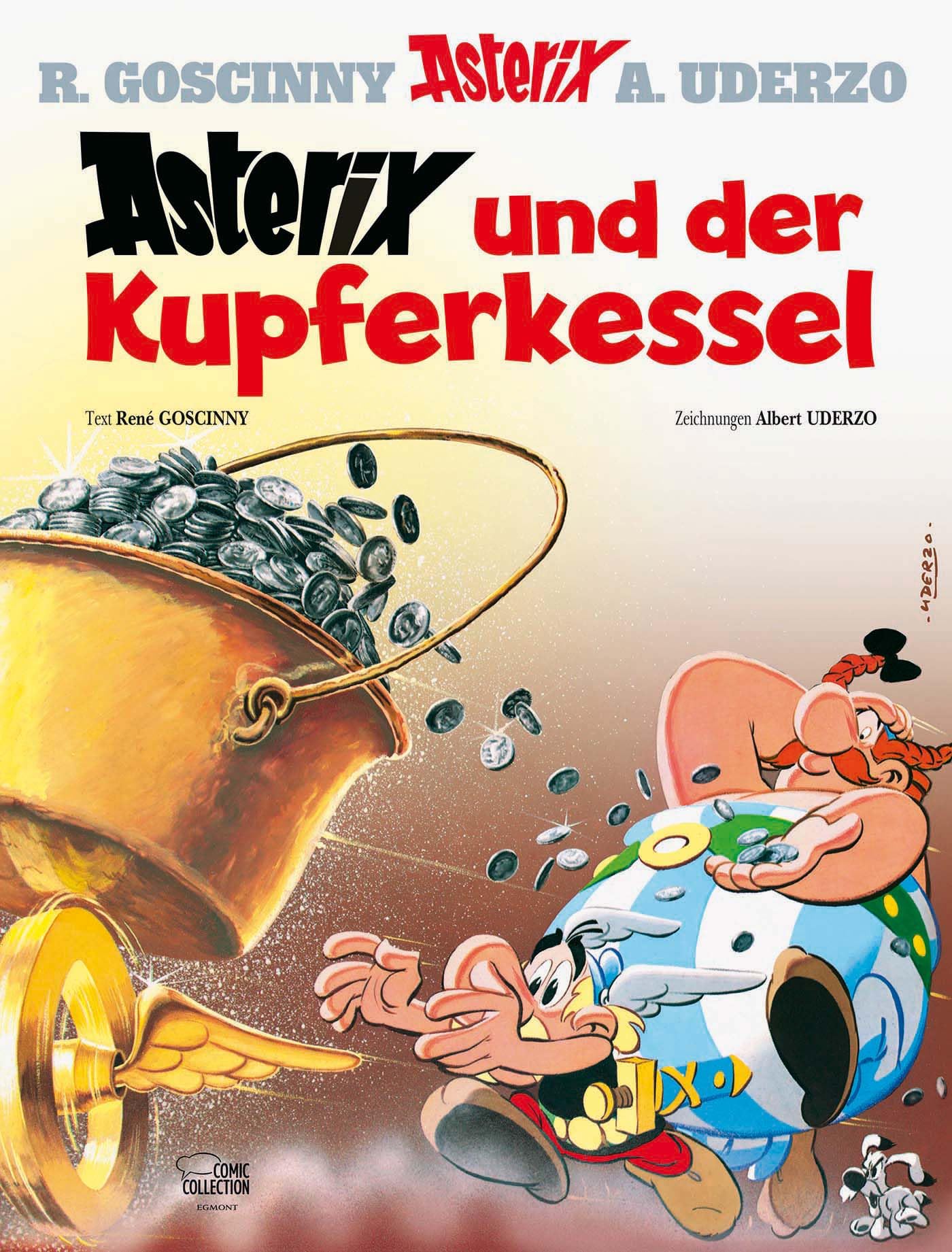 Asterix in German: Asterix und der Kupferkessel