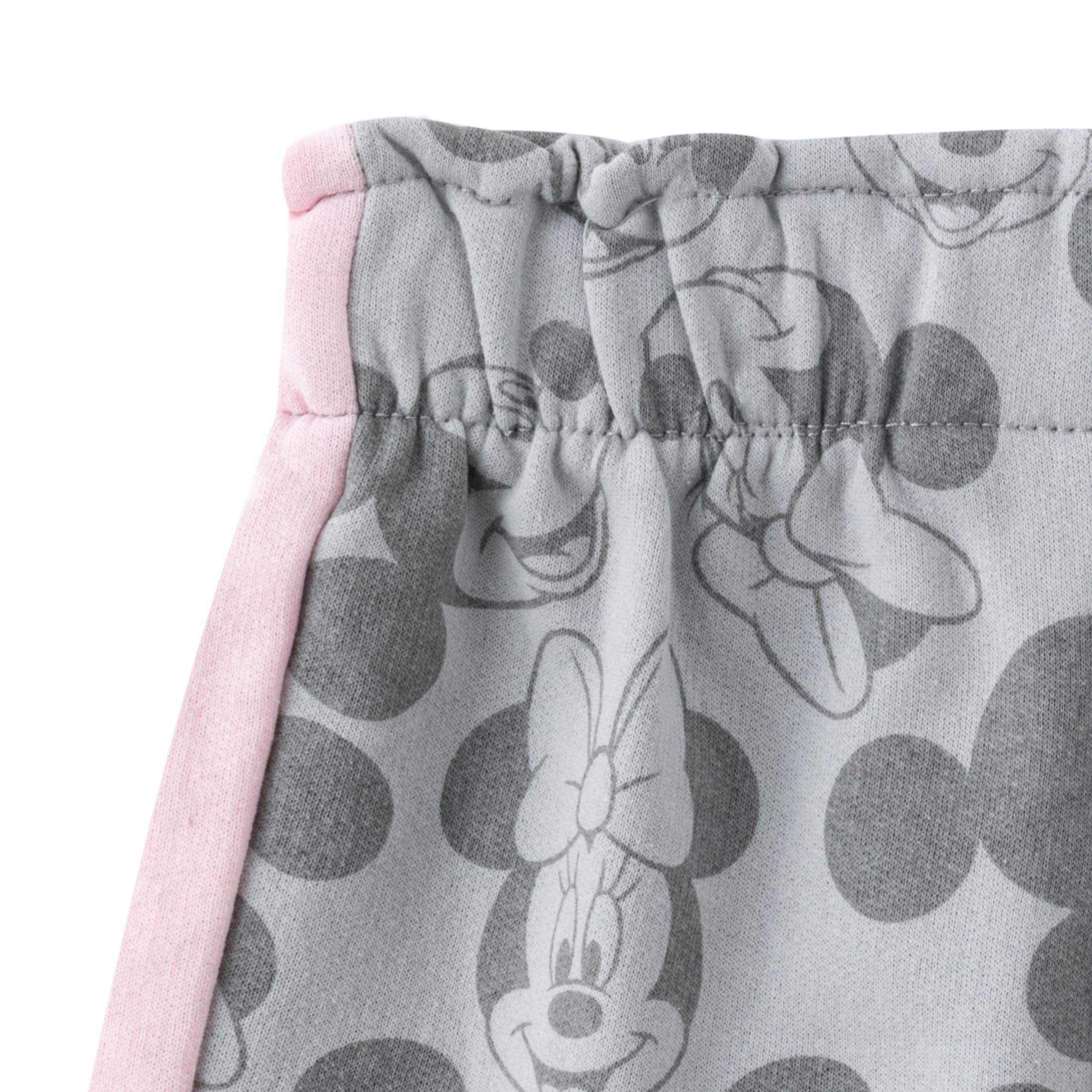 Disney Minnie Mouse - Paquete de 2 pantalones cortos para niñas pequeñas y grandes