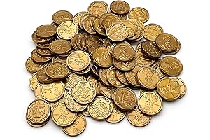 Teacher Created Resources Play Money | Plastic Pennies for Classroom Use | Bulk Pack