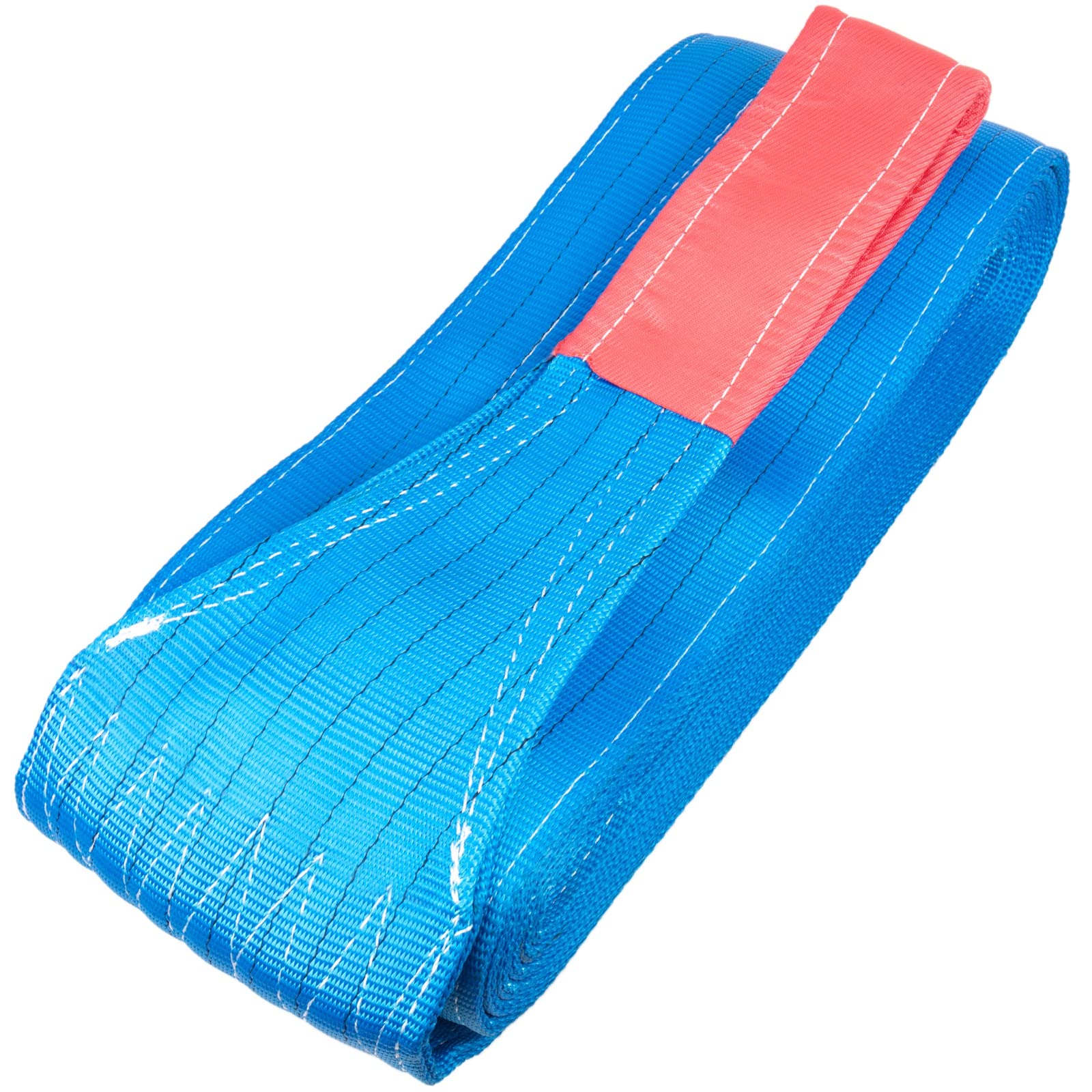 Cinghia Di Carico Da 3 Tonnellate | Lunghezza 1m, Blu | Poliestere Con Occhielli Rinforzati - Foto 8