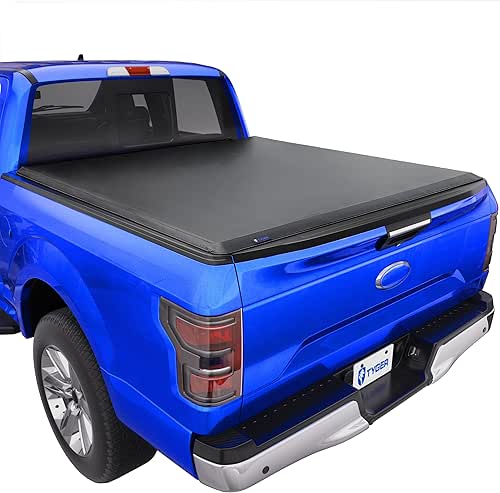 Tyger Auto T1 Soft Roll Up Truck Bed Tonneau Cover