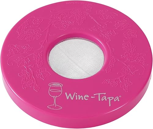 Miniatura 3 de Cubiertas de vaso para beber con tapa de vino, mantienen los insectos lejos al aire libre, juego de 4 fundas para bebidas antiderrames (Malibu)