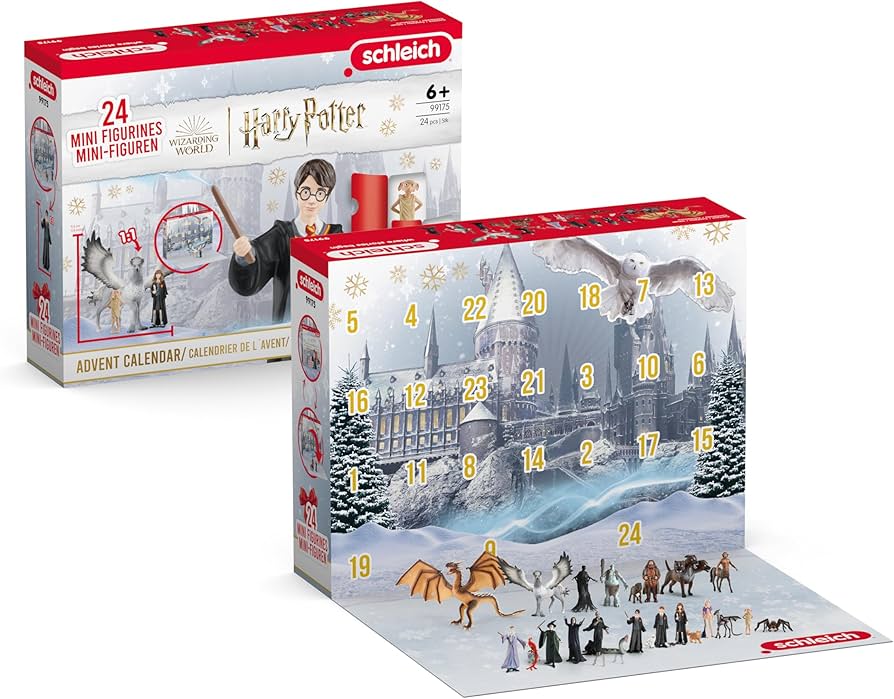 Amazon.com: Schleich Harry Potter Advent Calendar - 24 PC Harry