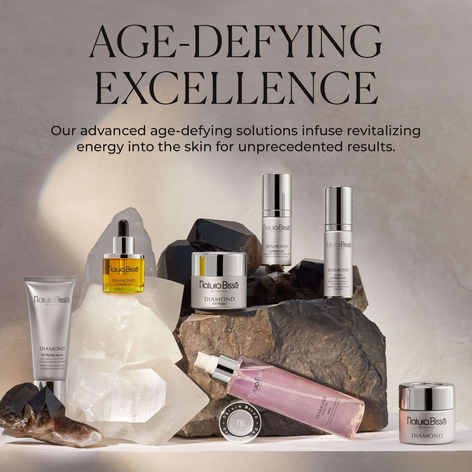 Natura Bissé Diamond Extreme Oil | Anti-Aging und Straffendes Gesichtsöl mit einer Kombination aus Antioxidantienölen, Omega 5 und Vitaminen E und F | 30 ml