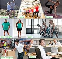 Vista 6 de Moolida Cinturón de entrenamiento de cintura para mujeres u hombres, cinturón de soporte para la espalda