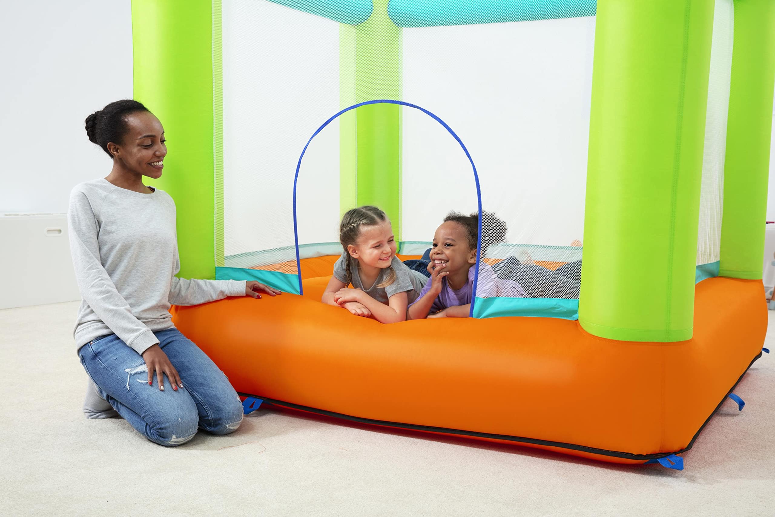 Bestway Jump and Soar Bouncer, Júmenes Unisex, Multicolor, 194x175x170