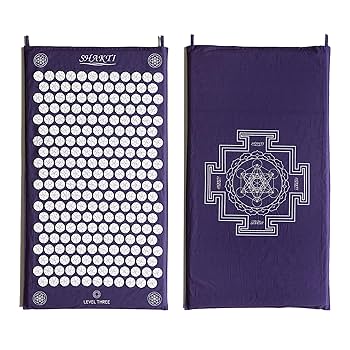 Amazon | 【正規品】シャクティ 指圧マット レバル③ 紫、長めの