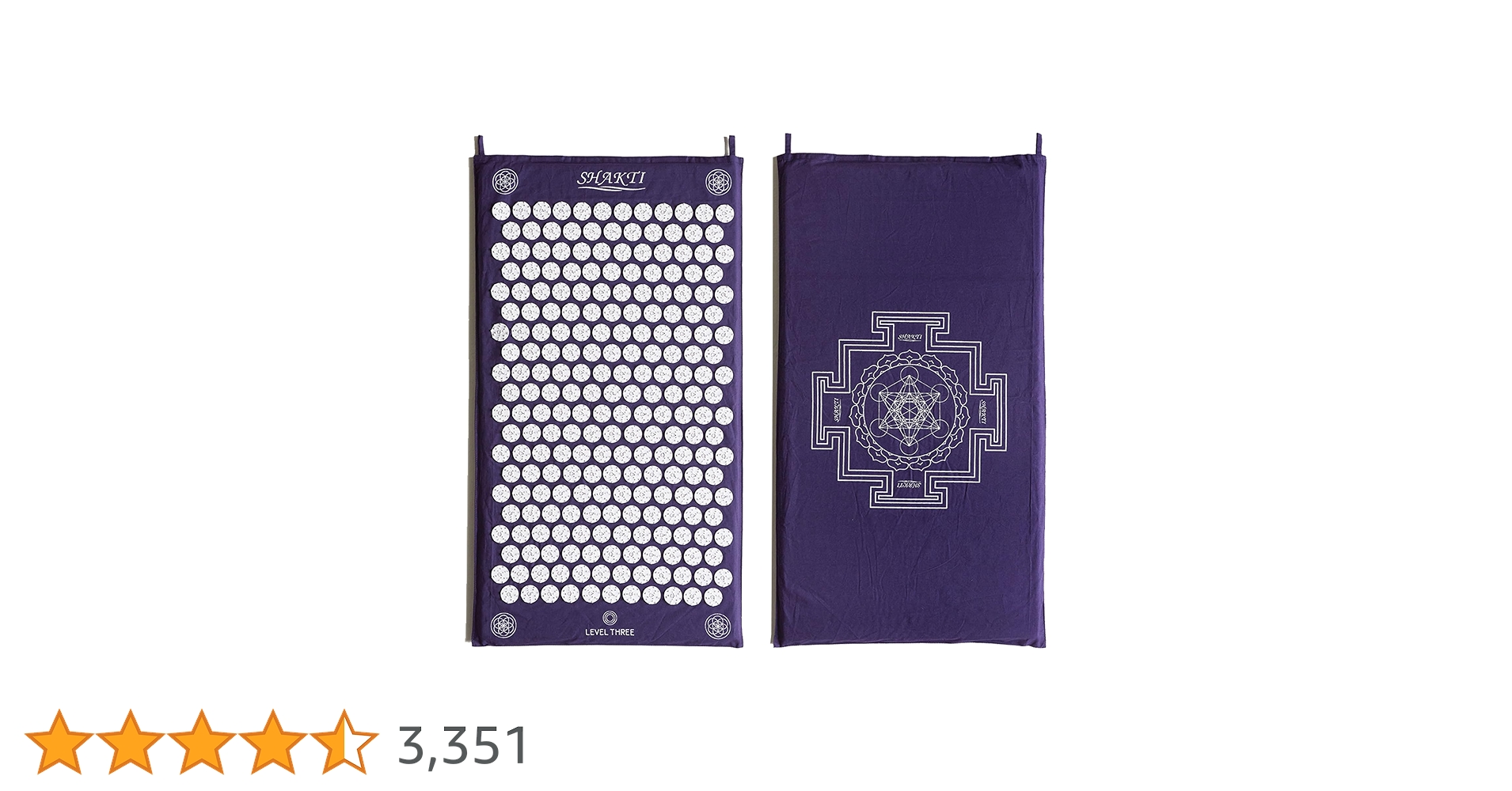 シャクティマット　正規品　イエロー　Lv 1 Amazon.co.jp: 【正規品】シャクティ 指圧マット・枕 究極セット