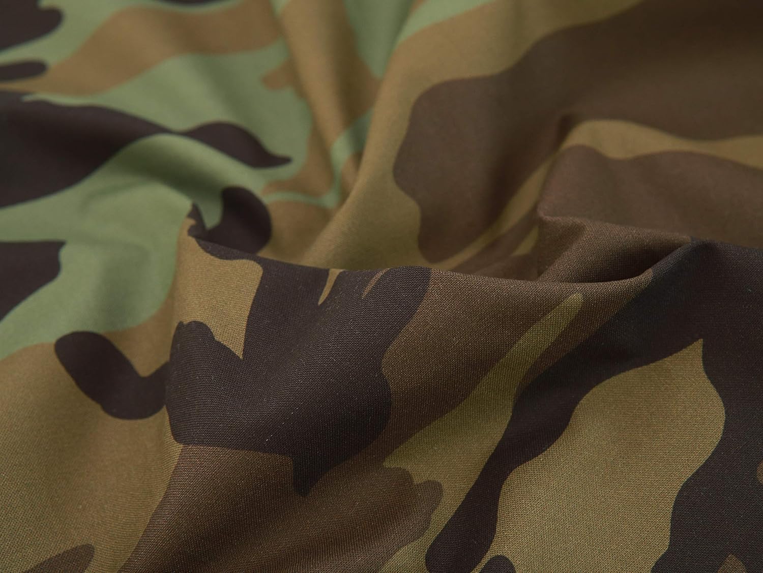 COTTONVILL Camouflage 20COUNT Cotton Print Quilting Fabric (3yard, ph-Navy)