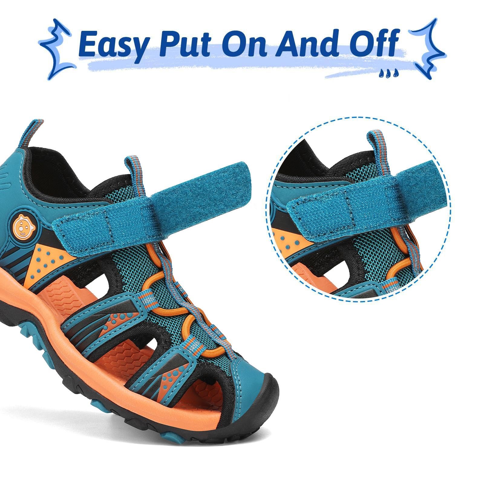 SAGUARO Sandali chiusi Bambini Trekking Estate Outdoor Scarpe Traspirante