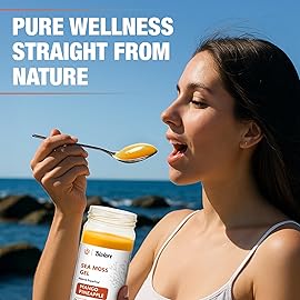 Biolore Wildcrafted Sea Moss Gel - Mango Pineapple 16 oz - Flavored Sea Moss Gel with Essential Vitamins & Trace Minerals - Vegan Superfood - Made in USA, Gluten-Free, No Added Sugar