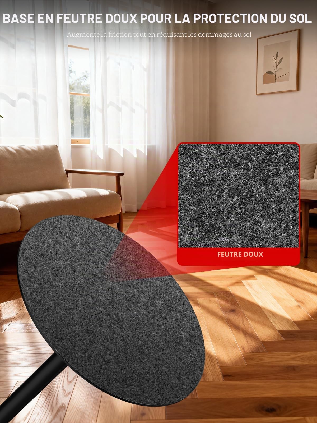 IFOOTAGE Cobra 2 RB-A400 Monopode Professionnel en Aluminium pour Appareil Photo,Monopode de Studio,Base Lestée et Hauteur Réglable,Support de Sol,Support D'éclairage,Diamètre de la Base : 40 cm