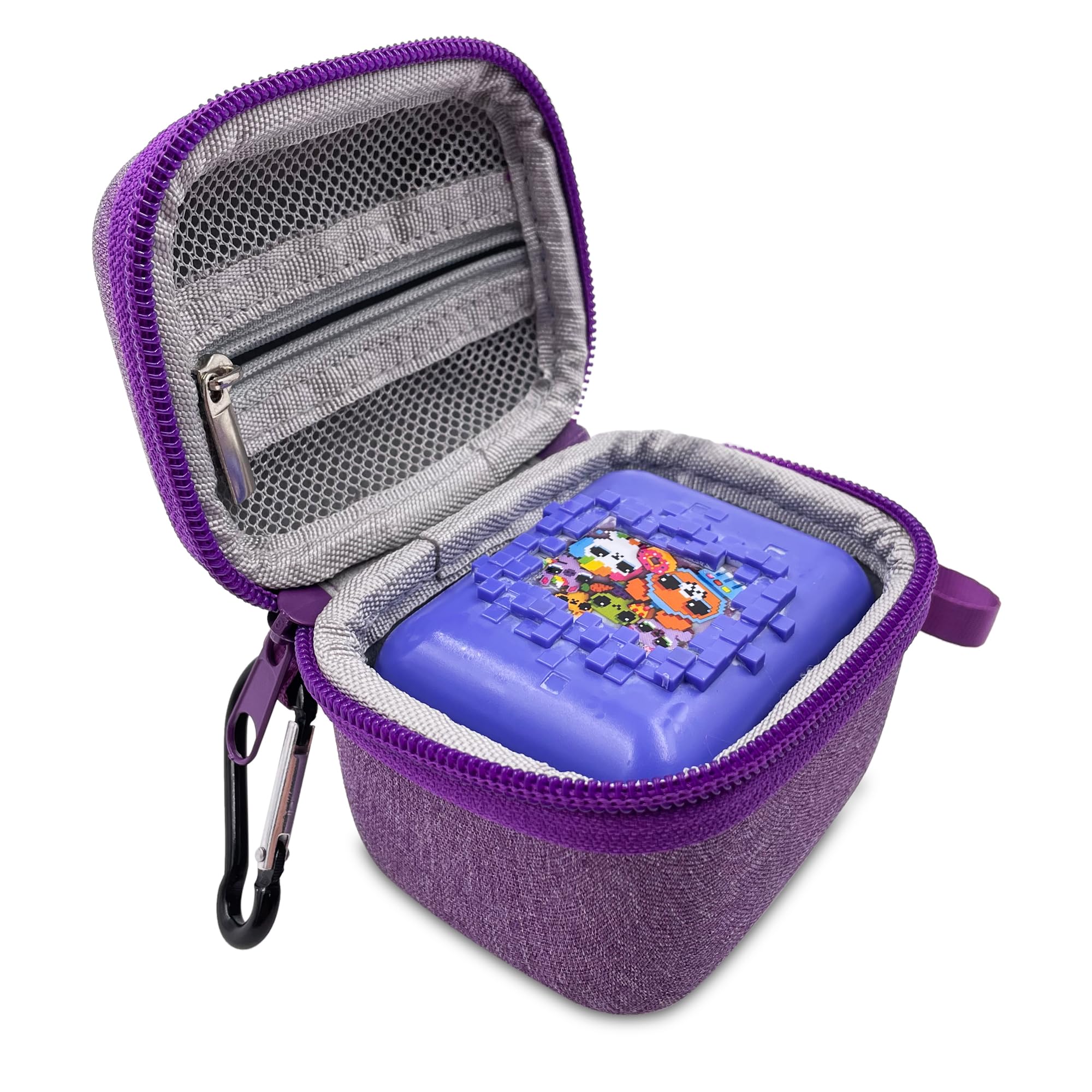 Hard Carrying EVA Case for Bitzee Interactive Toy Digital Pet with 15 Animals Virtual Electronic Pet, Protective Storage Accessory Compatible with